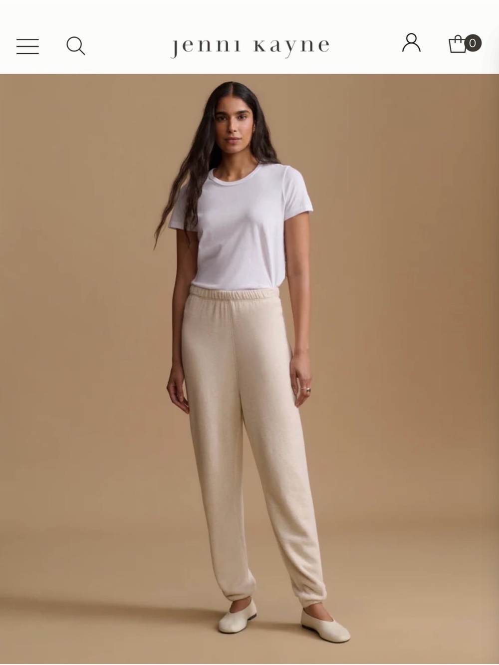 Jenni Kayne Oatmeal Saturday Sweatpants